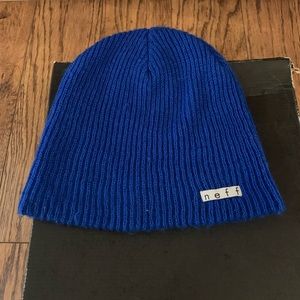 Blue Neff Beanie